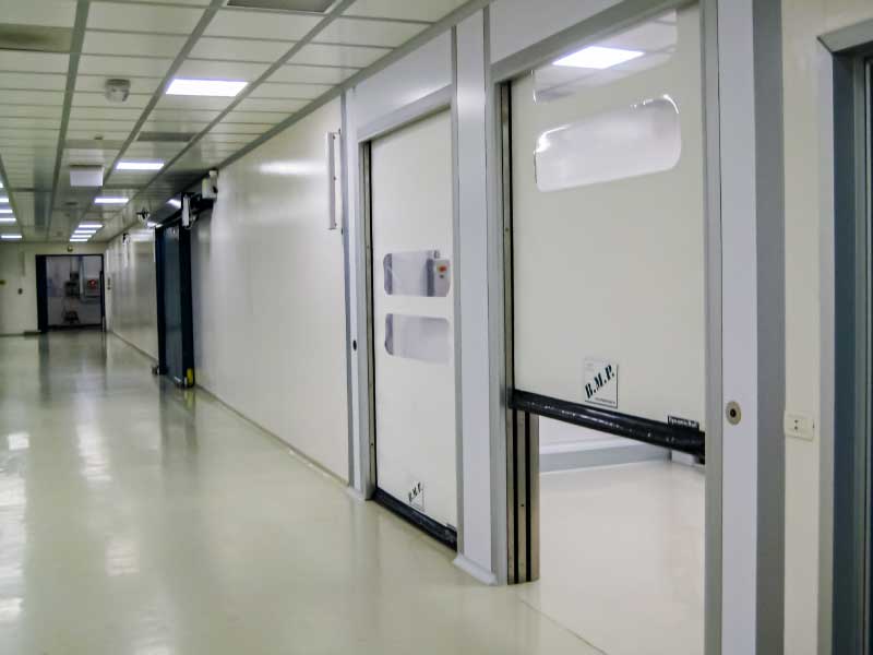 porte rapide autoriparanti per la gestione delle camere bianche / clean room - DYNAMICROLL® CB 125 