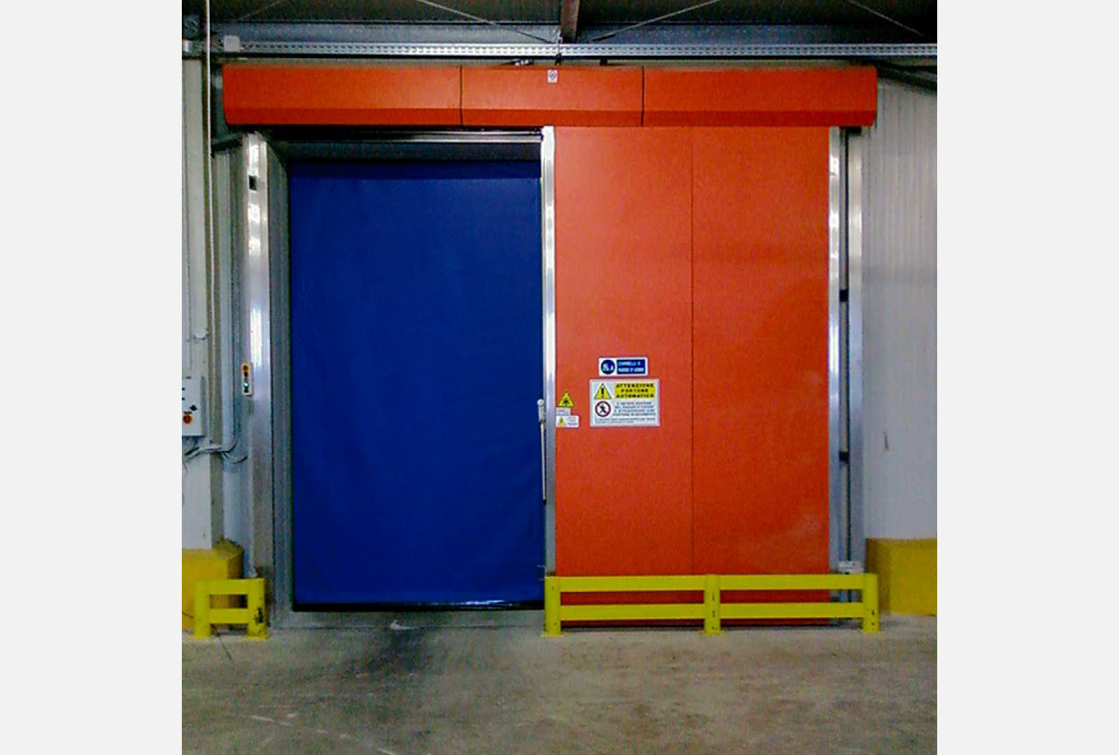 Porta con scorrimento autoriparante Dynamicroll Frigo 2