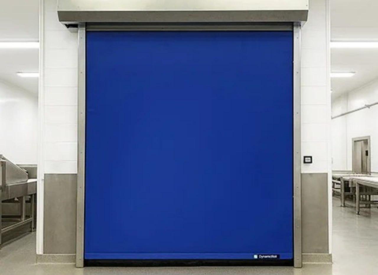dynamicroll-frigo-2-compact-insulated-double-curtain-door DynamicRoll Frigo 2 Compact - Porta Rapida Isolante con Doppio Telo